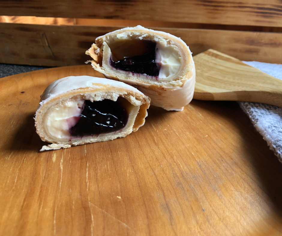 blueberry cream cheese fried pie